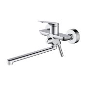 Смеситель для ванны с длинным изливом VALFEX Adara Chrome