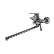 Смеситель для ванны с длинным изливом VALFEX Adara Graphite