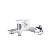 Смеситель для ванны с коротким изливом VALFEX Argo White