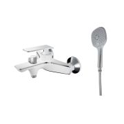 Смеситель для ванны с коротким изливом VALFEX Orion White