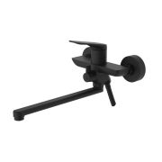 Смеситель для ванны с длинным изливом VALFEX Adara Black