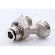 Разделитель потока коллекторный 3/4 евроконус х2 вых.3/4 евроконус