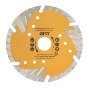 Круг отрезной алмазный c защитн.секторами 125мм (сух/влаж рез) FIT