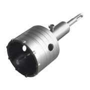 Коронка по кирпичу и бетону 80мм SDS+ в сборе  MaxiTool