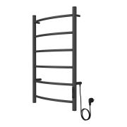 Полотенцесушитель электрический AZARIO VERONA 500/800 6 секции, диммер справа, графит