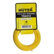 Леска для триммера диаметр TS2412 2.4мм 12м HUTER