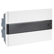 Щит пластиковый встраиваемый ЩРВ-П-18 черная дверь ЭРА BOXS-18-p-f-t