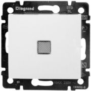 Переключатель 1-клавишный с индик. белый «Valena»