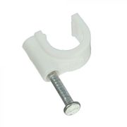 Скоба круглая пластиковая 9мм (50шт) Navigator