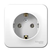 Розетка 1-я с/з бел. с изолирующей пластиной 16A Blanca Schneider