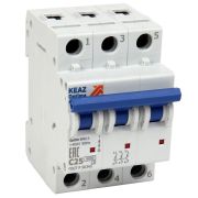 Выключатель автом. модульный ВМ63-3С 3п 32А 6кА х-ка С OptiDin  КЭАЗ