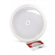 Светильник светодиодный СПБ-2Д-КРУГ 10Вт 230В 6500К  с датчиком инфракр.белый IN HOME