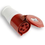 Розетка переносная 215 3Р+РЕ+N 16А 380В IP44, TDM