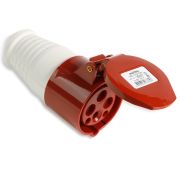 Розетка переносная 214 3Р+РЕ 16А 380В IP44, ИЭК