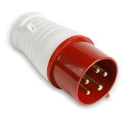 Вилка переносная 015 3Р+РЕ+N 16А 380В IP44, EKF