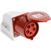 Розетка стационарная наружная 115 3Р+РЕ+N 16А 380В IP44, EKF