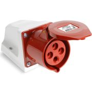 Розетка стационарная наружная 114 3Р+РЕ 16А 380В IP44 EKF