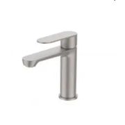 Смеситель д/умывальника нерж/сталь FRAР F10806 сатин /Ø35