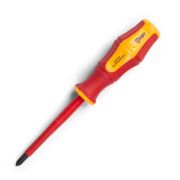 Отвертка диэлектрическая крестовая РН/FL2*100 «Профи»(КВТ)