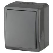 Выключатель проходной IP54 11-1401-03 серый ЭРА