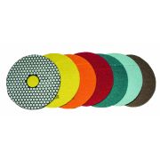 Круг шлифовальный с липучкой, алмазный, сухая шлифовка, 100мм Р800