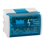 Шина нулевая на DIN-рейку в корпусе 4*15 групп ИЭК