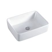 Раковина Shell-1323 керамическая накладная (48*37*14)