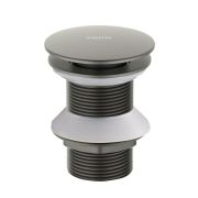 Донный клапан AQ6003BGM без перелива,оружейная сталь