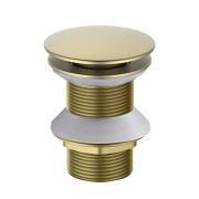 Донный клапан AQ6003BG без перелива,шлиф.золото