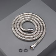 Шланг для душа РМС SH 10 с двойным замком растяжной с функцией вращения лейки 150-210см 360 градусов