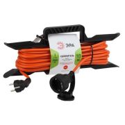 Удлинитель на рамке 1гн 10м оранжевый ПВС 3*1,5 Эра UFx-1e-3x1.5-10m